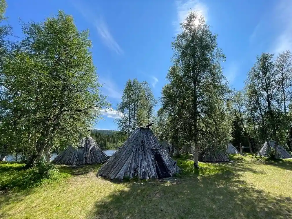 Ankarede Sweden Sami Huts