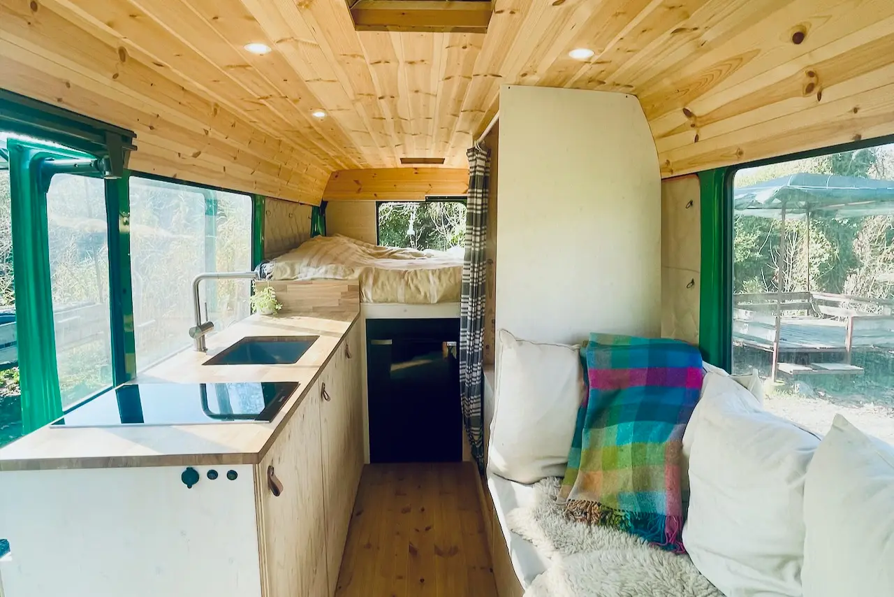 DIY camper van interior