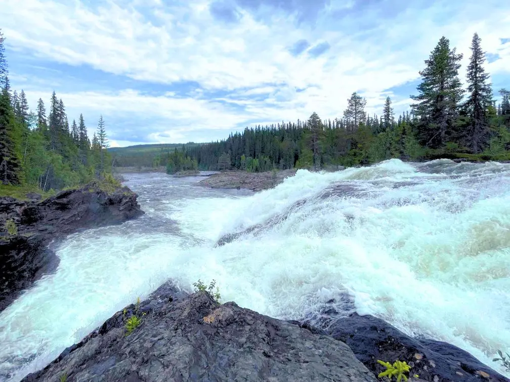 Dimforsen rapids Sweden