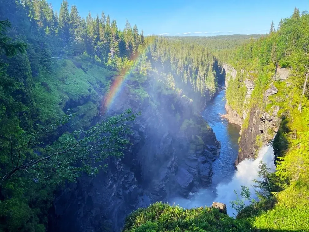 Hallingsafallet waterfall